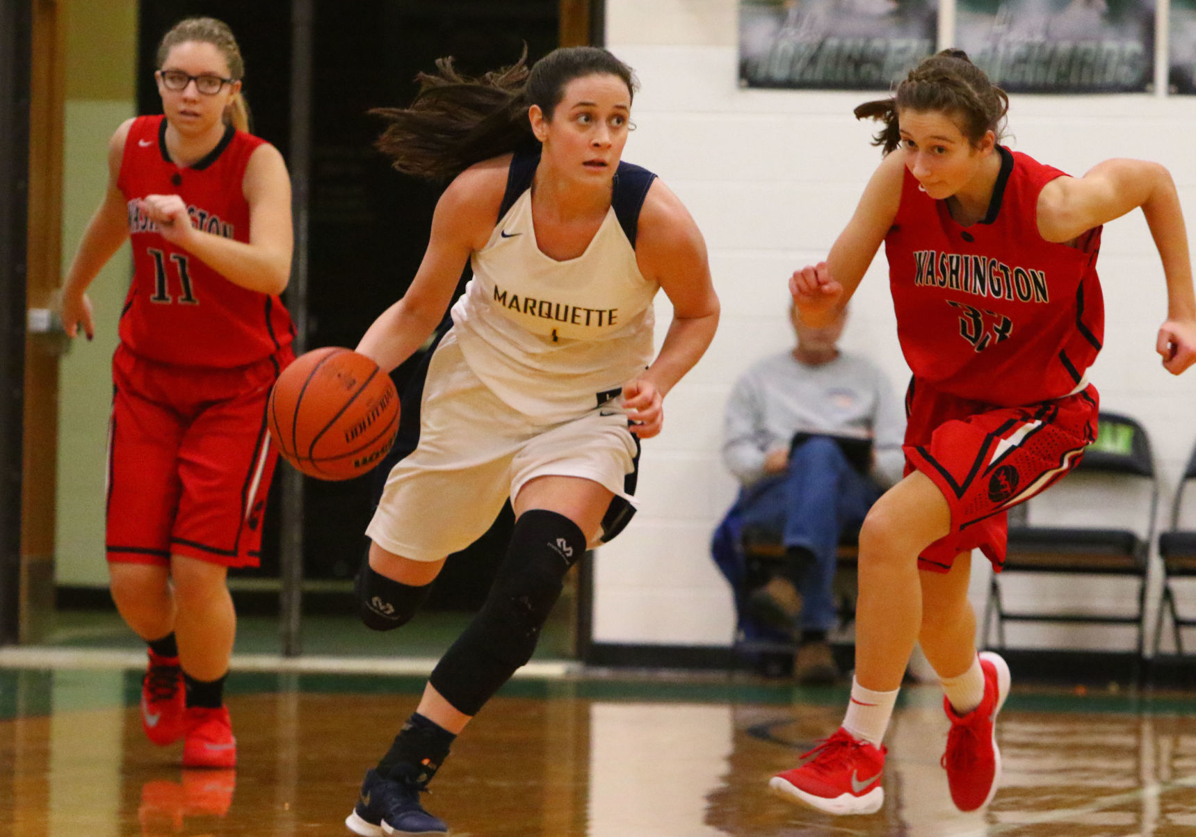 Girls Basketball Sectionals - Washington Township vs. Marquette Catholic